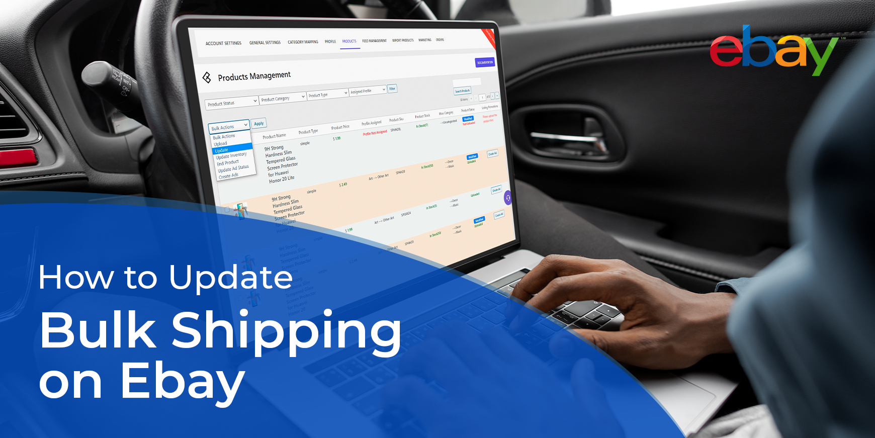 How to Change Shipping on eBay for Multiple Listings – Bulk Update Shipping on eBay