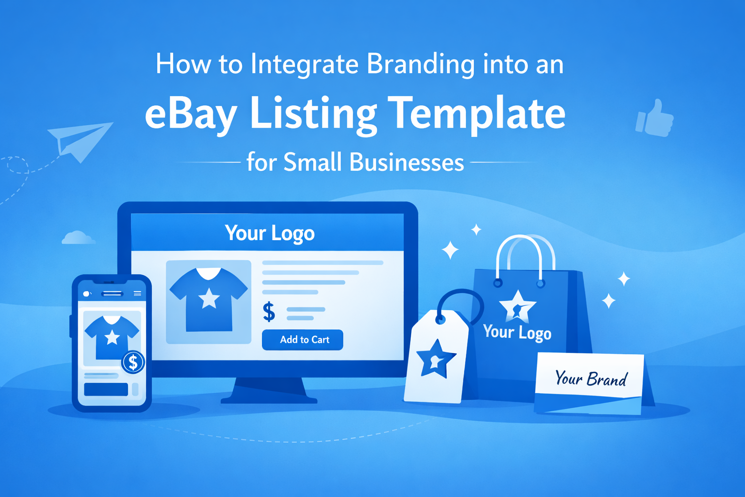 eBay listing template branding