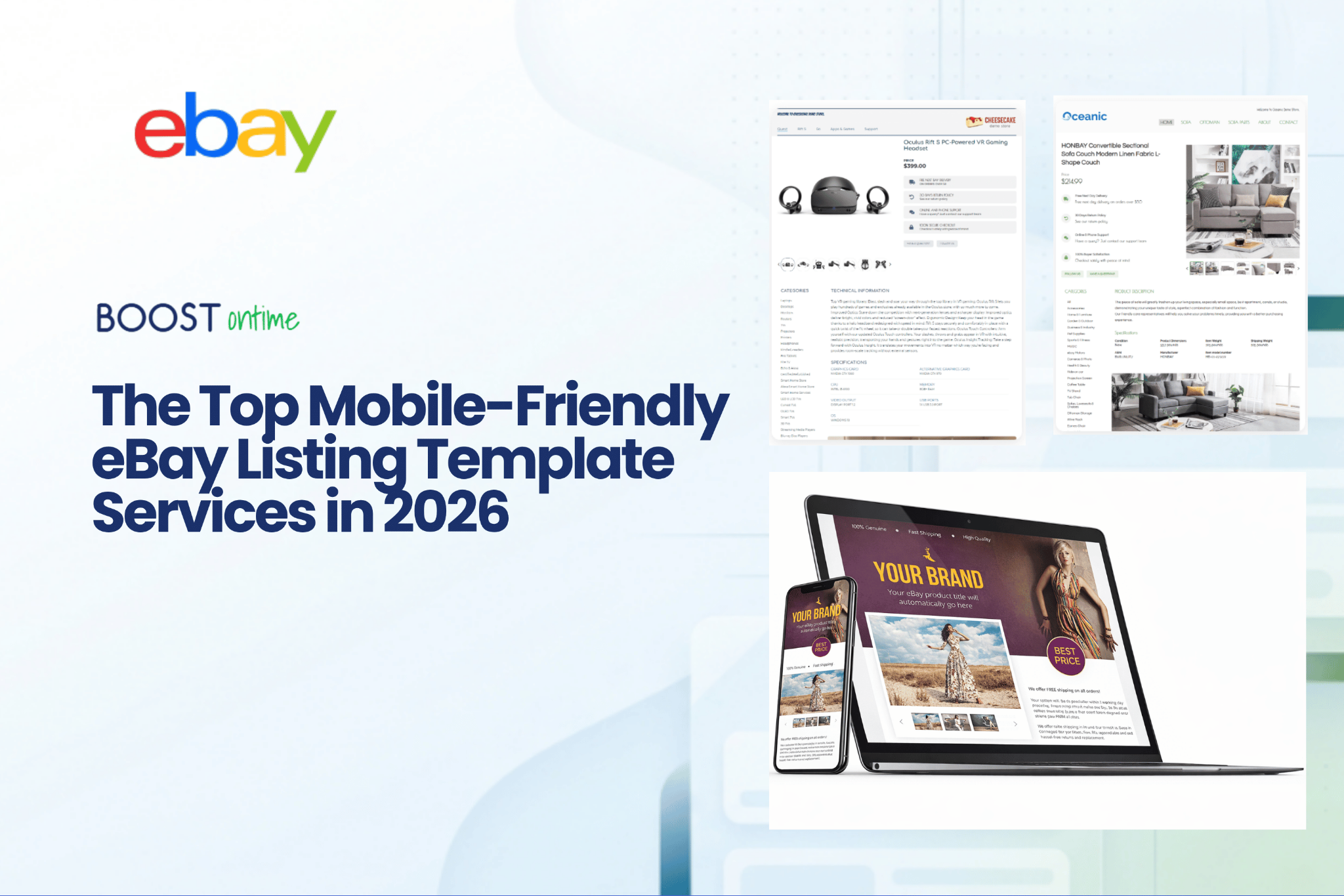 eBay Listing Template Services