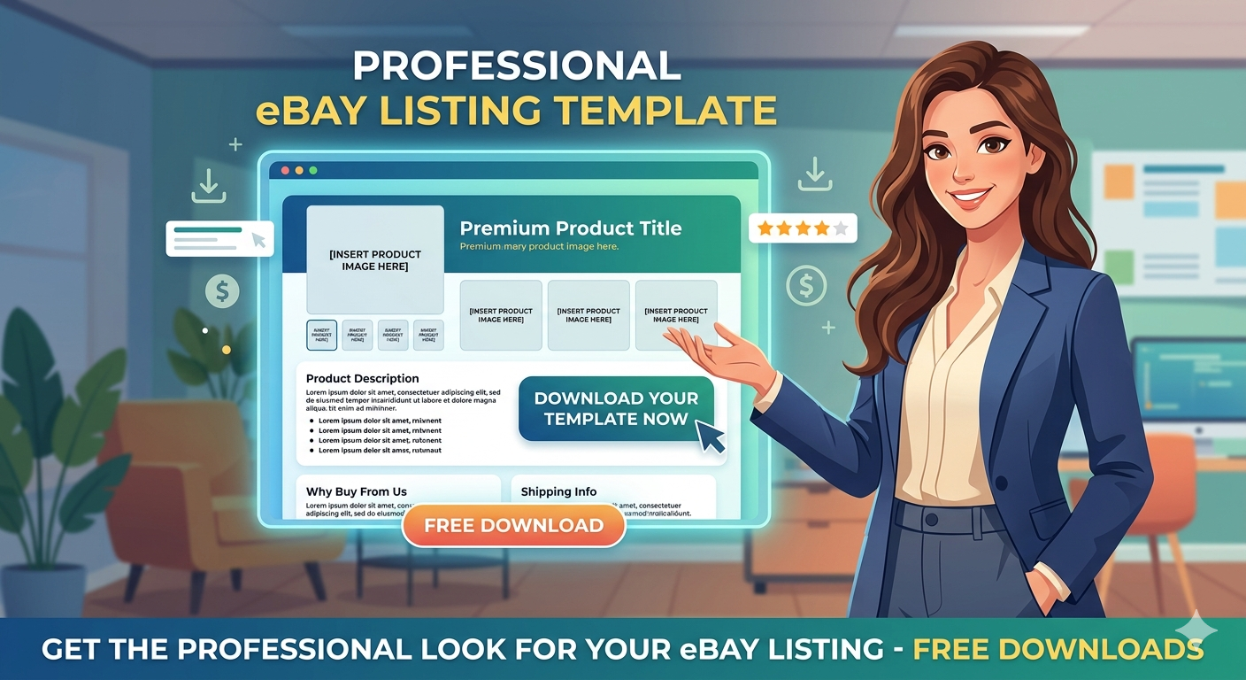 professional eBay listing template