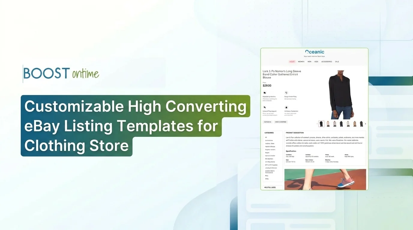 Customizable High-Converting eBay Listing Templates for Clothing