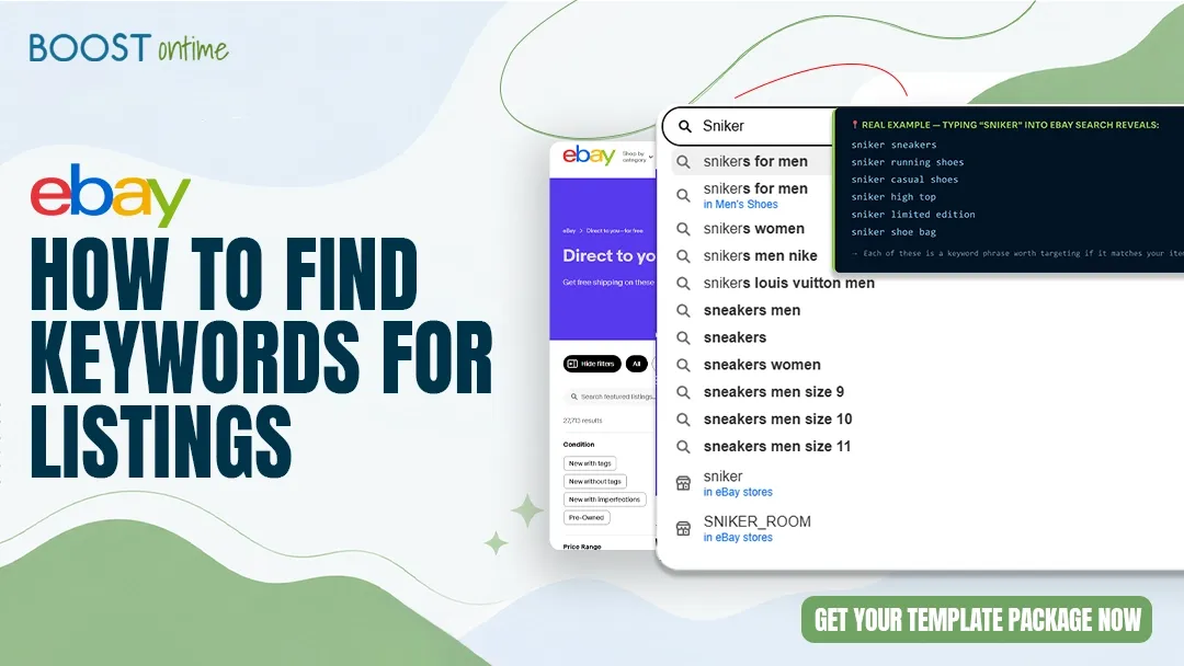 How to Find Keywords for eBay Listings