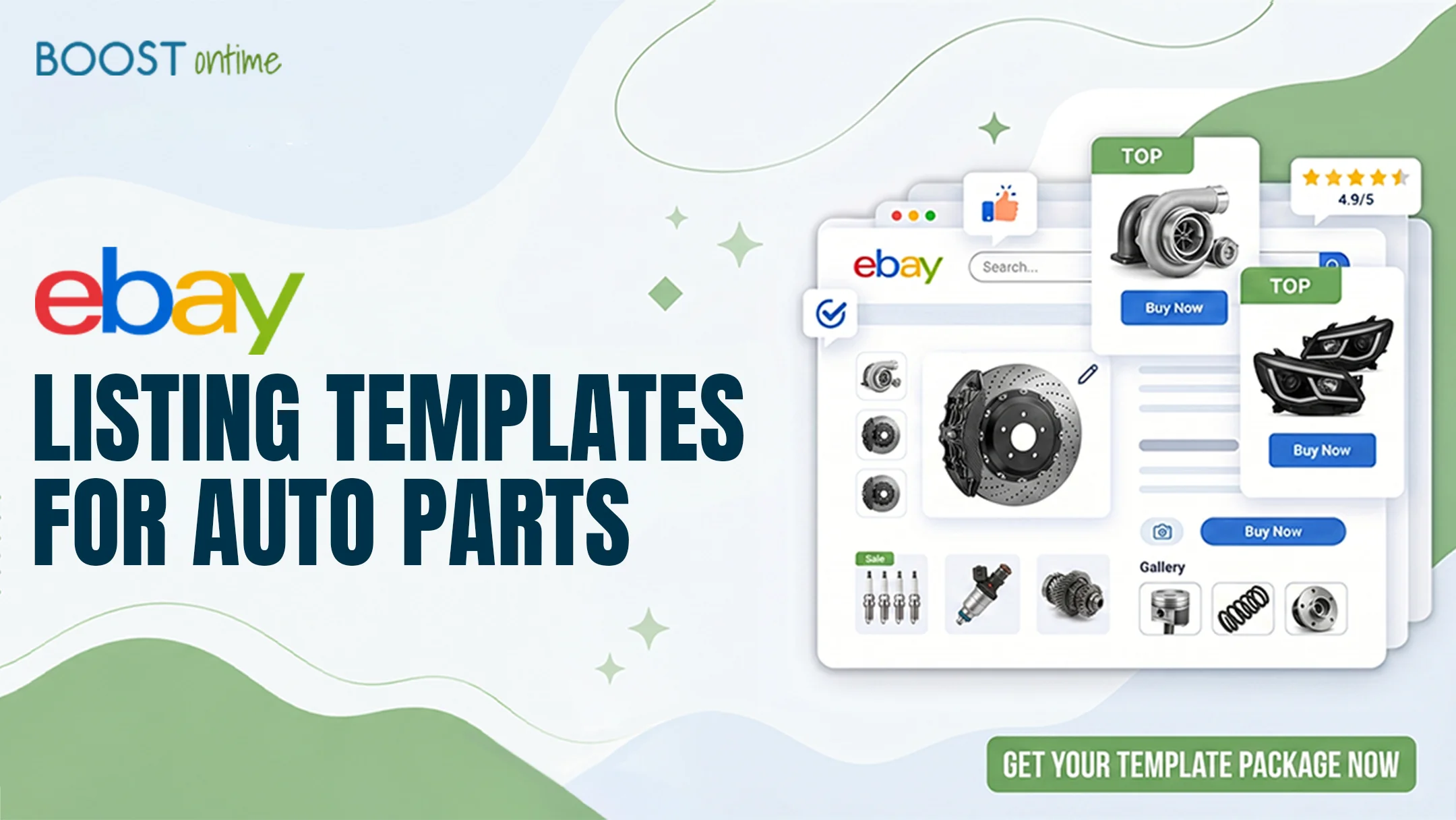eBay Listing Templates for Auto Parts