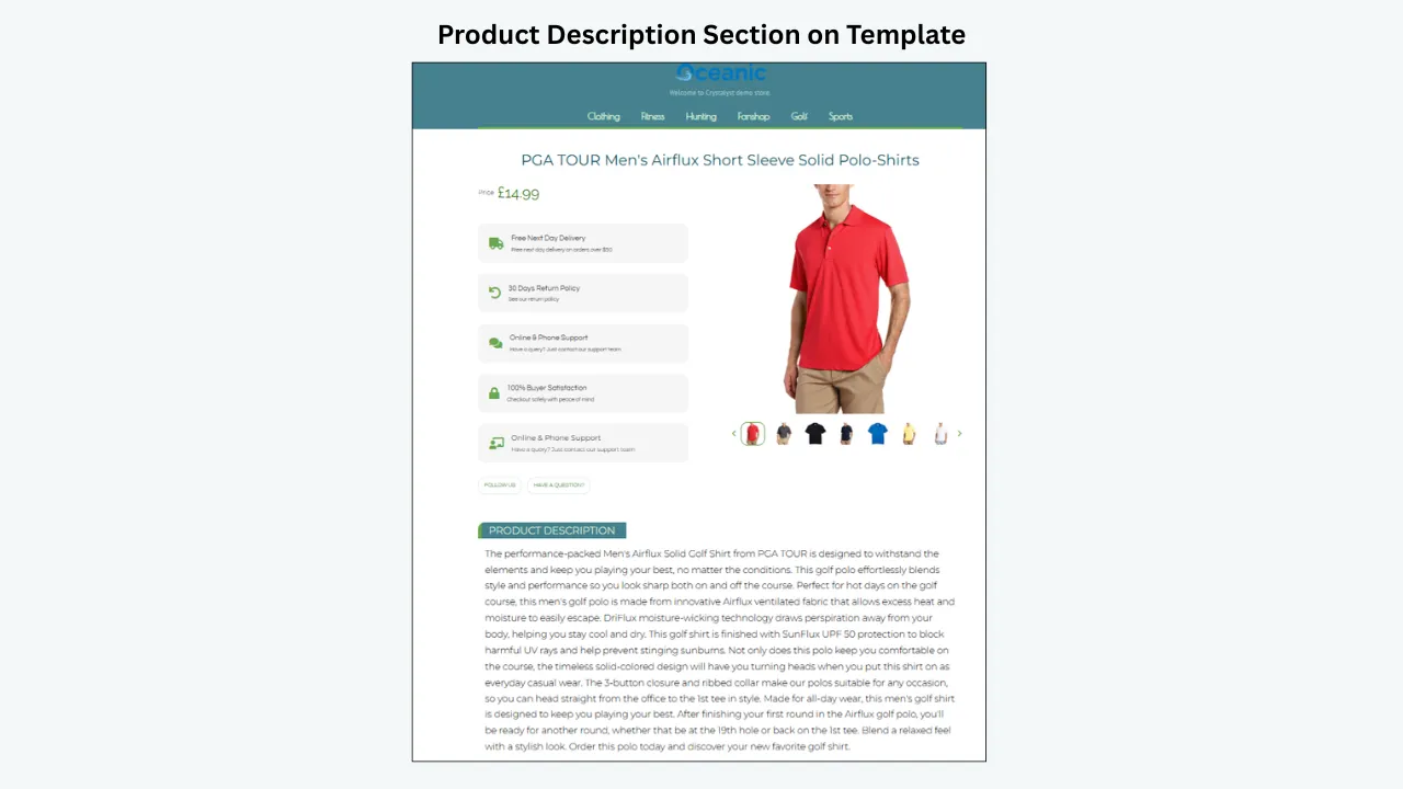 eBay product template showing a detailed item specifications section for a Citizen women’s watch. 